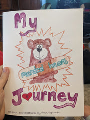 Mended Heart Bear and Book